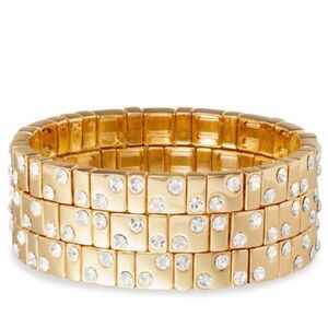 NWOT Roxanne Assoulin  set of three bracelets